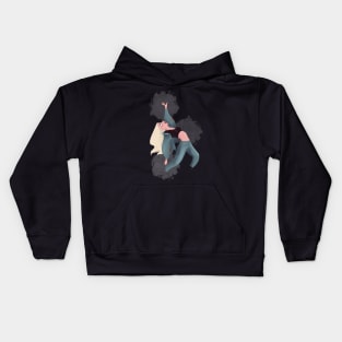 Girl dancing Kids Hoodie